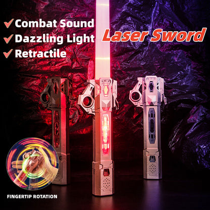 Retractable RGB Laser Sword Toys