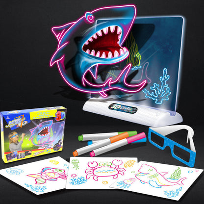 Magic 3D Drawing Board LED Light Pad