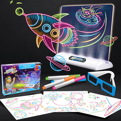 Magic 3D Drawing Board LED Light Pad