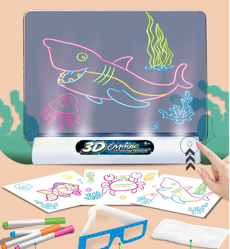 Magic 3D Drawing Board LED Light Pad