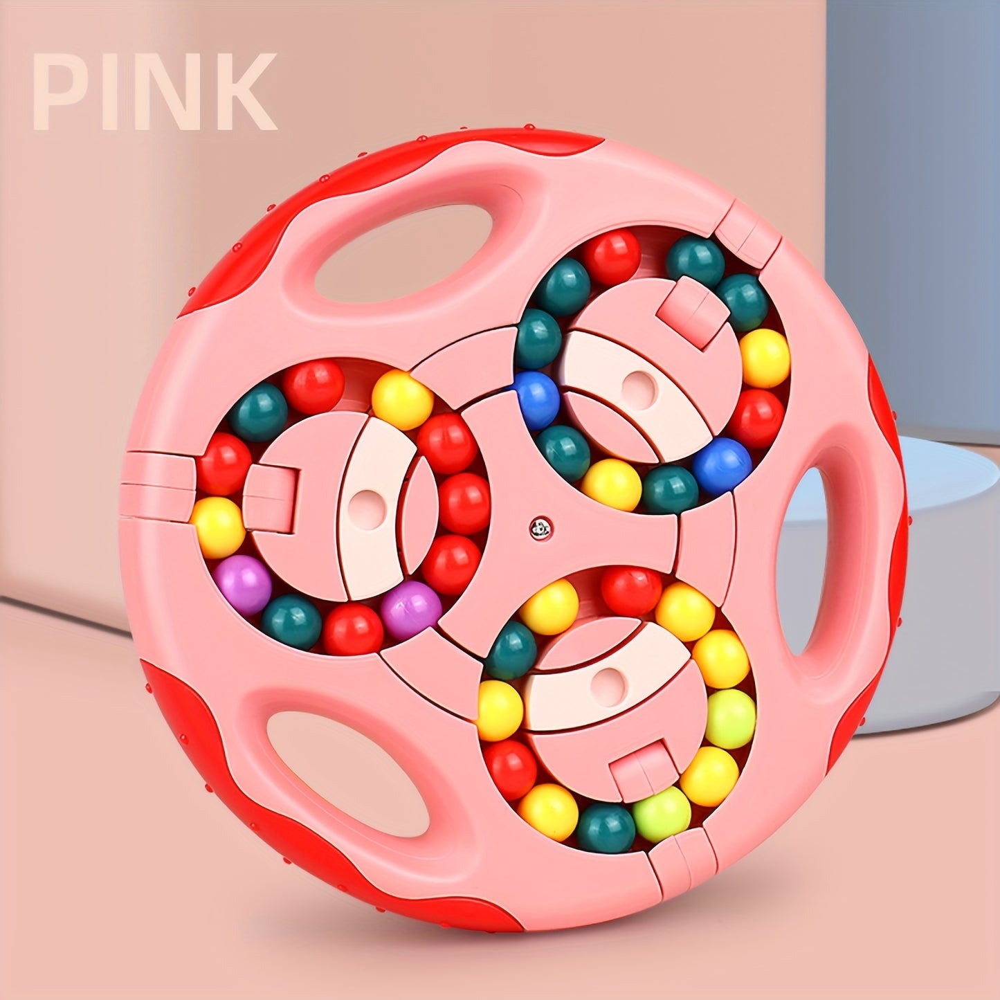 Double-Sided Ball Rotating Bean 3D Toys