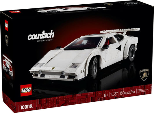 LEGO 10337 Lamborghini Countach 5000 Quattrovalvole - Nowy.