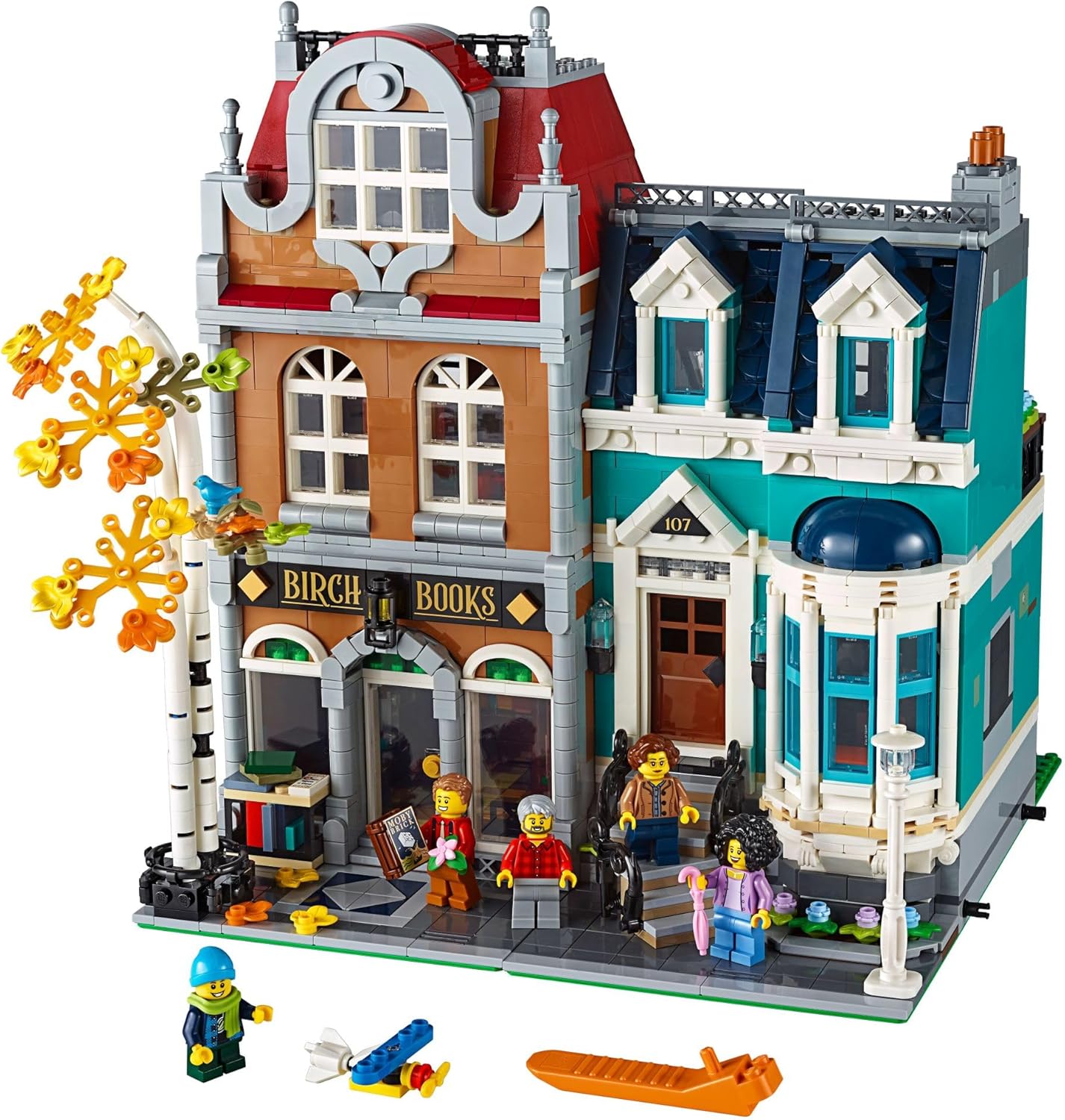 LEGO Creator Expert Bookshop 10270 Modular Building Kit, Big Set and Collectors Toy for Adults, New 2020 (2,504 Pieces)