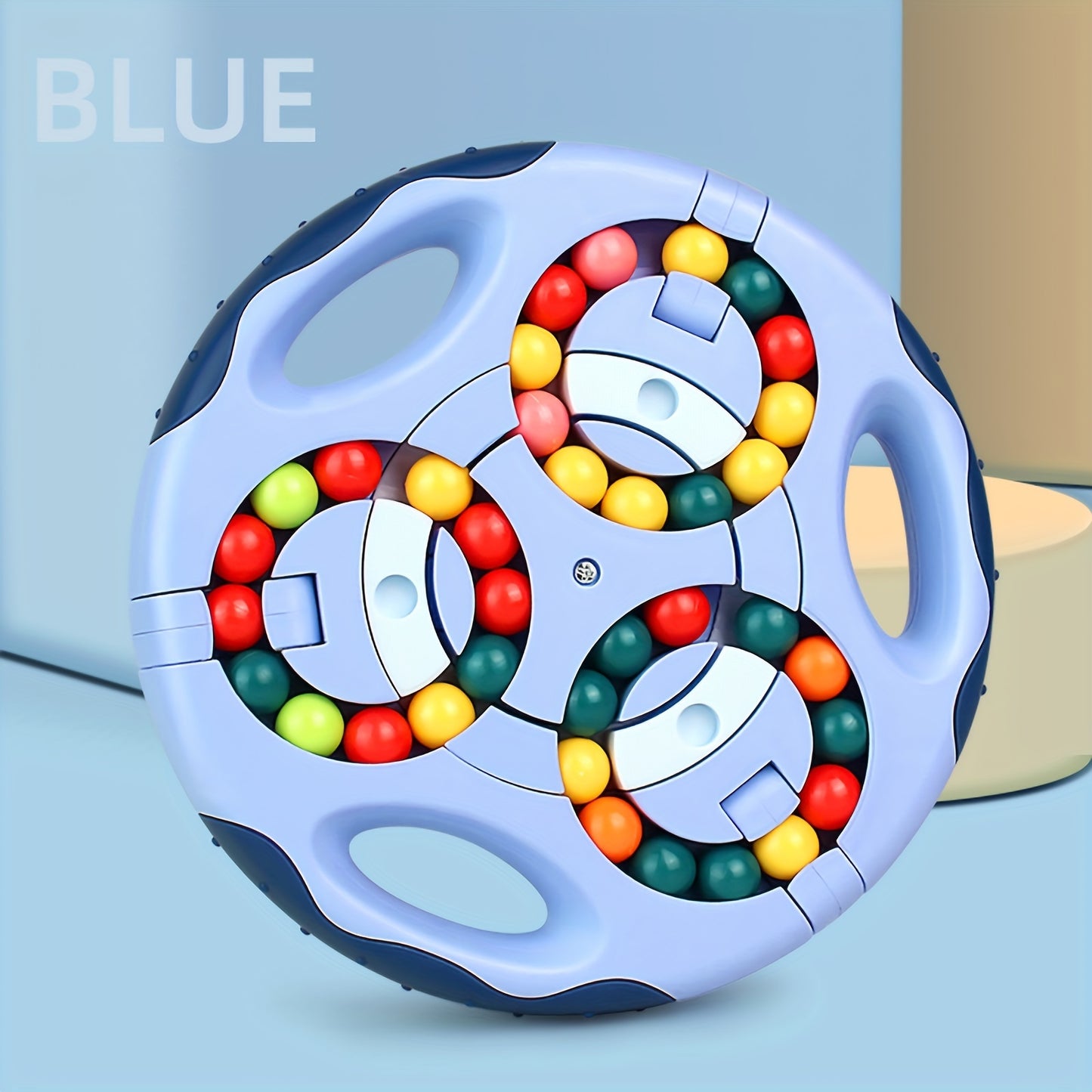 Double-Sided Ball Rotating Bean 3D Toys