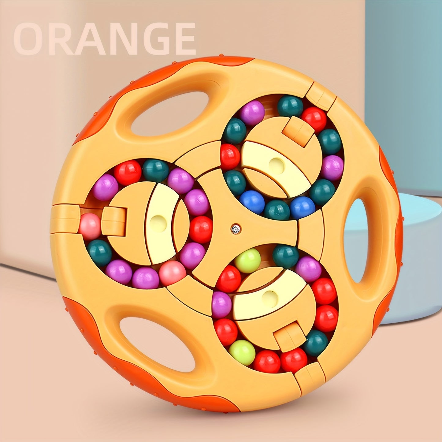 Double-Sided Ball Rotating Bean 3D Toys