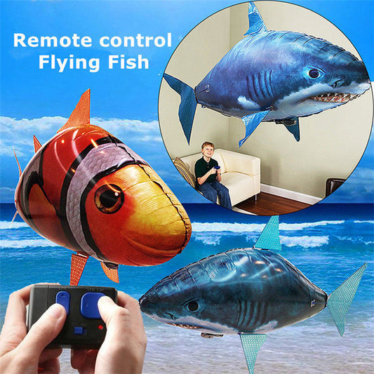 Air Swimming Remote Control Shark Toys